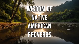 Wisdom of Native American Proverbs [upl. by Areit]