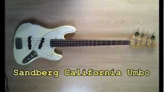 Sandberg California Umbo Bass Guitar [upl. by Sylvie]