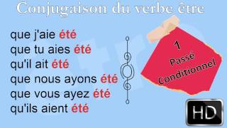 La conjugaison\ Le verbe être  Subjonctif  Passé  HD [upl. by Ettennal]