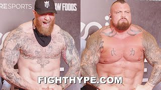 Eddie Hall on rival Hafthor Bjornsson [upl. by Eerpud]