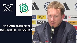 Nagelsmann warnt die Medien vor Schwarzmalerei  Deutschland vs Türkei [upl. by Clawson]