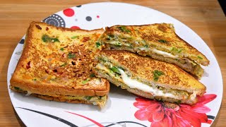 சுவையான டீக்கடை பிரட் ஆம்லட்  Teakadai Bread Omelette in Tamil  Easy Quick Breakfast in Tamil [upl. by Estrella58]