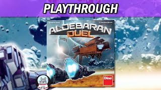 Aldebaran Duel  Solo Playthrough  Essen 2023 [upl. by Kenzie]