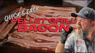 How to cook bacon on a pellet grill  BBQ DAD JODY [upl. by Tiertza]