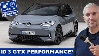 VW ID3 GTX PERFOMANCE ab 48725 Euro mit Vollausstattung und ohne Bonus knapp 59590 Euro [upl. by Assiroc]