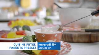 Cuisine futée parents pressés — On mange dla fondue [upl. by Anaujd]