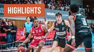 Highlights Würzburg Baskets  Ratiopharm Ulm Saison 202324 [upl. by Franci]