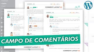 Plugin para personalizar o campo de Comentários  Comments – wpDiscuz [upl. by Damiano]