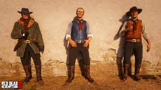 Hosea Matthews Outfits  RDR2 [upl. by Watters]