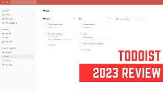 Todoist Review 2023  All You Need To Know [upl. by Nail]