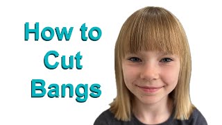 How to Cut Bangs [upl. by Raddatz599]