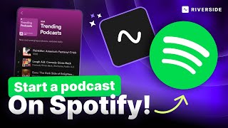 How To Start A Podcast On Spotify QUICKLY [upl. by Publia]