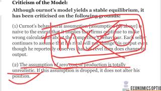 MARKET STRUCTURE DUOPOLY MODELS ECONOMICS OPTIONAL FOR UPSC UPPSC IAS IPS BA MA IES IRS COURNOT ETC [upl. by Bible]