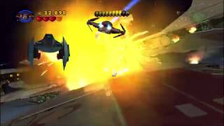 LEGO Star Wars The Video Game Gameplay Walkthrough  Battle Over Coruscant [upl. by Avi]