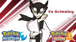 Pokémon Sun amp Moon  Mallow amp Grimsley Battle Colress Tag [upl. by Capps]