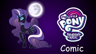 My Little Pony Comic Nightmare Rarity The Movie Dubed [upl. by Irpac264]