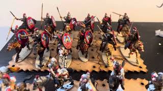 Victrix late Roman cavalry cataphracts and Germans Painting tips  bench update [upl. by Niryt102]