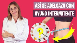 Cómo ADELGAZAR RÁPIDO con AYUNO INTERMITENTE  Ayuno para adelgazar  Nutrición y Dietética [upl. by Tnecnivleahcim642]