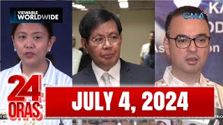 24 Oras Express July 4 2024 HD [upl. by Nesaj783]