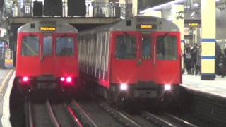 London Underground District Line Aldgate East Station [upl. by Akvir416]