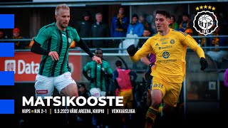 KuPS vs HJK 2–1 – Veikkausliiga [upl. by Enilrem]