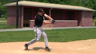 1112 Hand amp wrist action on baseball bat Learn baseball swing muscles Launch phase mechanics [upl. by Ecnar]