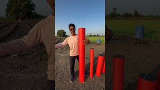 सबसे बड़ा मिर्ची पटाखा crackerstesting firecrackers comedy experiment funny [upl. by Deborath]