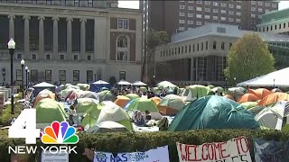 Final day of spring classes at Columbia University as negotiations reach an impasse with protesters [upl. by Ardied]