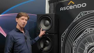 Director LED wall loudspeaker system  Ascendo product showcase  CEDIA 2024 [upl. by Brittney]