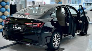 All new Toyota Vios  13L Luxury Sedan  Attitude Black Mica Color [upl. by Oderf]