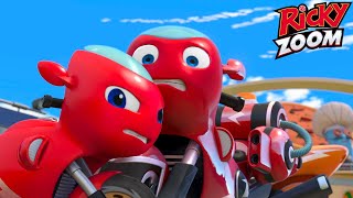 Bike Wash  Full Episode  Ricky Zoom  Cartoons for Kids  Ultimate Rescue Motorbikes for Kids [upl. by Denise445]