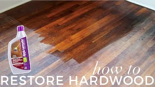 Restore Hardwood Floors with Rejuvenate  EASY [upl. by Puduns]