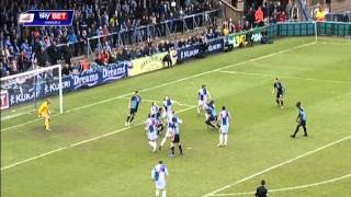 Wycombe Wanderers vs Bristol Rovers  League Two 20132014 [upl. by Quitt]