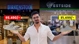 Expensive Birkenstock Sandal Dupes At Just ₹1499 At Westside  Full Review Video [upl. by Wallace494]