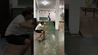 🛹🤟￼nehakakkar skateboarding trending youtube delhi india shortsviral kickflip haryanvi [upl. by Lamak]