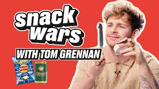 Tom Grennan REALLY LOVES Irish Snacks  Snack Wars  LADbible [upl. by Heiney]