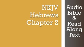 Hebrews 2  NKJV  Audio Bible amp Text [upl. by Aihsinyt]