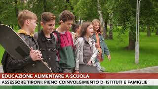 Educazione alimentare a scuola [upl. by Omissam]