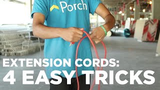 4 extension cord storage tricks for your DIY projects [upl. by Tammany]