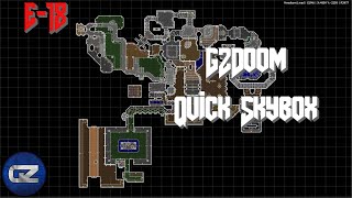 GZDoom Mapping  Quick Skybox  Tutorial 18  Ultimate Doom BuilderUDB [upl. by Ellerehs]