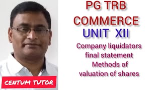 PG TRB COMMERCE UNIT IX STATISTICS REVISION TEST NO 3 [upl. by Nedyrb829]