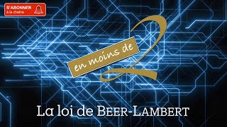 La loi de BeerLambert en Terminale [upl. by Wilbur648]