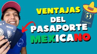 ¿A dónde puedo viajar con mi Pasaporte Méxicano  ✈️ SIN VISA ✅  TIPS DE VIAJE [upl. by Hermina384]