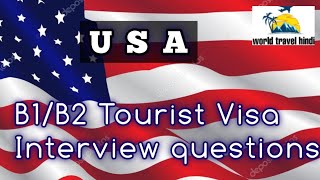 usa tourist visa interviewUs b1b2tourist visa interviewusa ds160 applicationus tourist visa [upl. by Herve428]