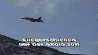 Fliegerschießen Axalp 2011 [upl. by Ennovad530]