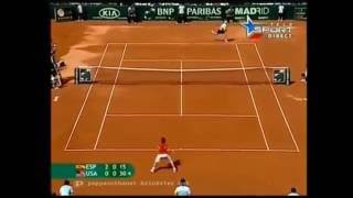 Andy Roddick  Great Forehands  Amazing Points [upl. by Anihta]