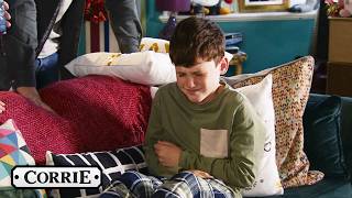 Joseph Is Rushed To Hospital  Coronation Street [upl. by Airbma]