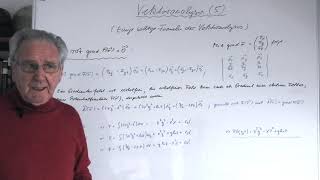 Vektoranalysis 5 Einige Formeln der Vektoranalysis [upl. by Clywd]