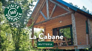 La Cabane  Hébergement Pierre amp Bois by Huttopia [upl. by Vasyuta532]