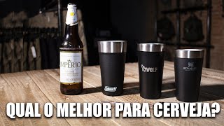 Qual o melhor Copo Térmico para Cerveja Stanley X Wolf X Coleman [upl. by Hellene]